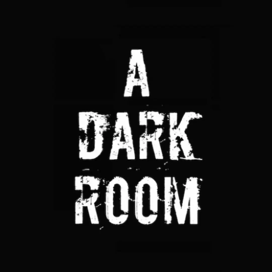 A dark room